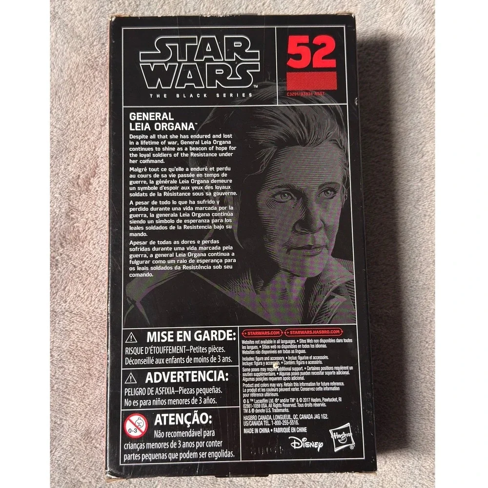 Star Wars The Black Series General Leia Organa #52 6